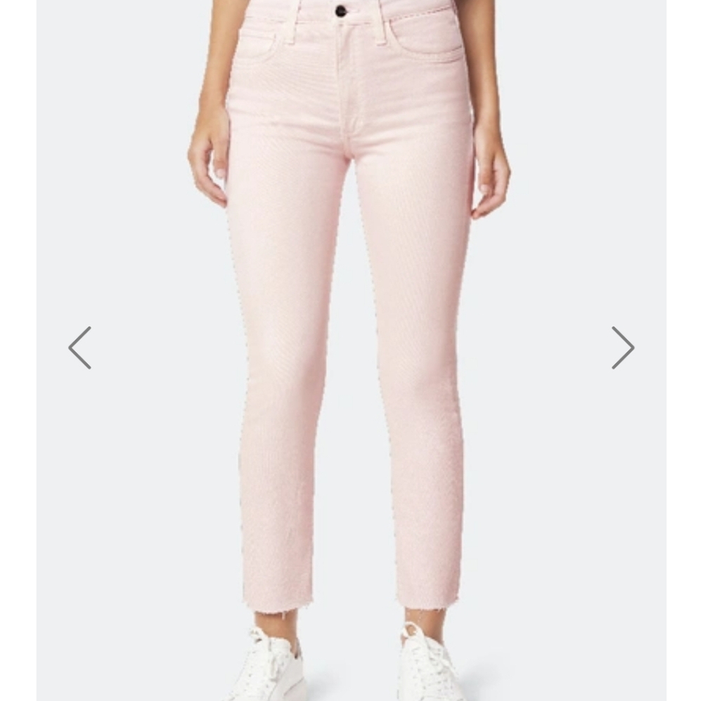 🌼 NWT Joe's 'The Luna' high rise cigarette ankle jeans in rose smoke